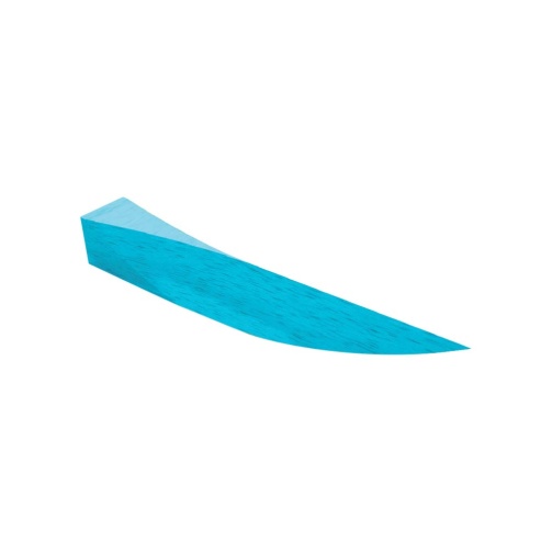 Dřev.klínky 100ks   modré 12mm (S)