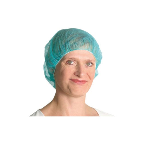 Čepice Bouffant modrá 100ks