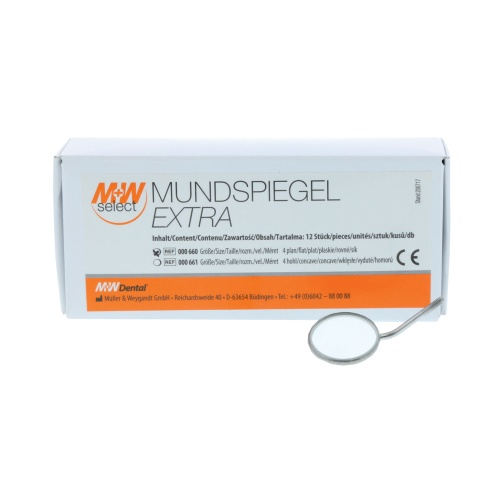 M+W Zrkadielko Extra 4 ploché 12ks