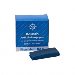 Artikulační papír Bausch BK1001 modrý 300ks