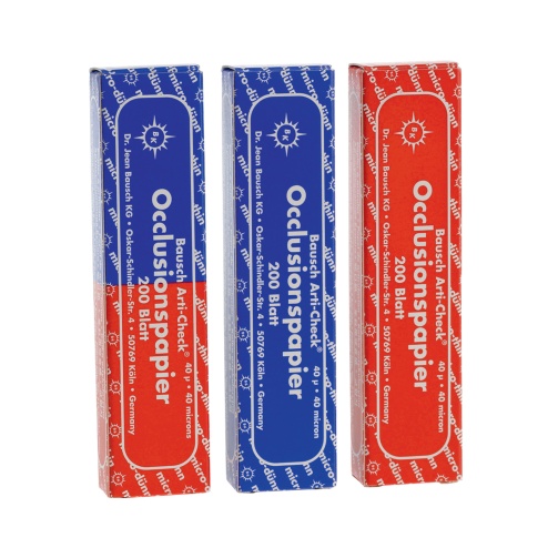 Artik.papír Bausch BK09 modrý 40µ 200list.