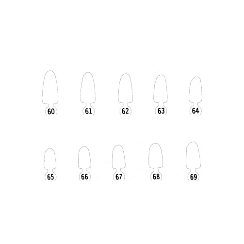 66-Polykarbonátové korunky 5ks