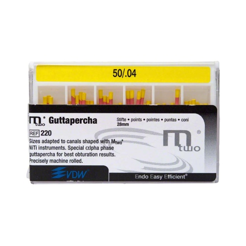 Mtwo Guttapercha ISO 50/.04 (60ks) 220