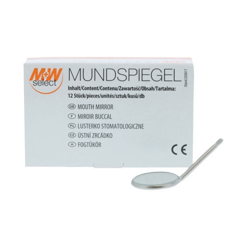 M+W Zrkadielko 4 ploché,priemer 2cm/12ks