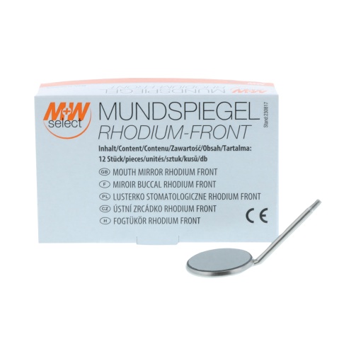 M+W Zrkadielko 5 ploché 12ks rhodium