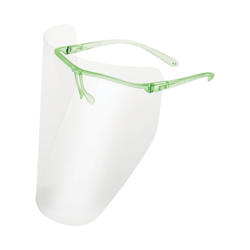 M+W ochranný štít light zelený