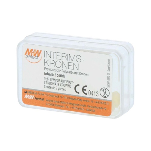 M+W Provizorné korunky - 180ks sort.