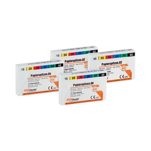 M+W Papierové čápy ISO 25 červené (200ks)