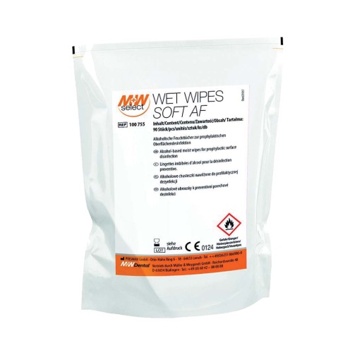 M+W Wet Wipes Soft AF 2x90 ks