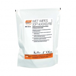 M+W Wet Wipes Soft bez alkoholu 2x75 ks