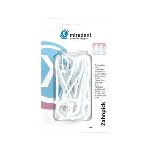 ZahnPick 30ks - párátka se zub.vláknem