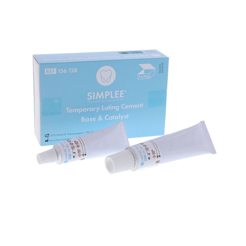 SIMPLEE provizorní cement (25g pasta + 25g katalyzátor)