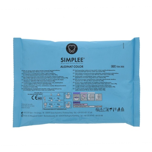 SIMPLEE Alginát Color 500 g