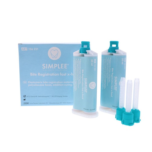 SIMPLEE Bite Registration Fast x-hard set 2x50ml