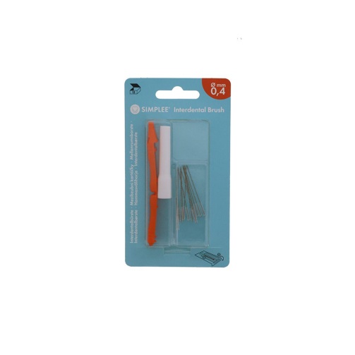 SIMPLEE Mezizubní kartáčky 0,4mm; 12 ks