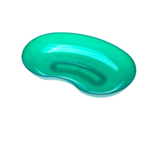 Miska lemitní (ledvina) - plast zelená 25cm