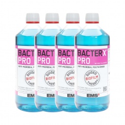 Ústní voda BacterX PRO 4x1l