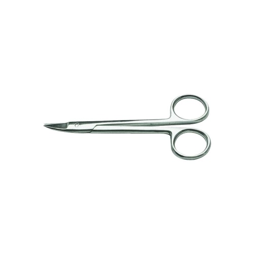 Korunkové nůžky zahnuté