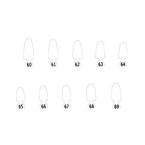 M+W Provizorní korunky 61  5ks