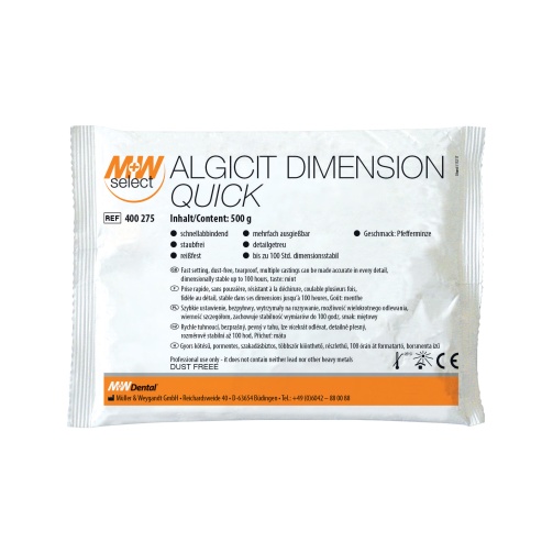 M+W Algicit quick Dimension 500g