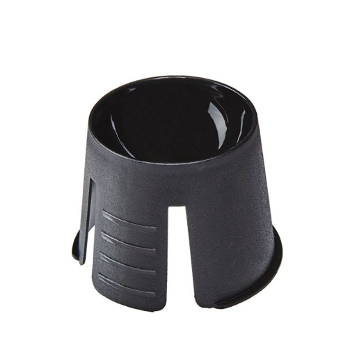 SIMPLEE Dappen mistička čierna, hladká 50 ks