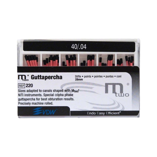 Mtwo Guttapercha ISO 40/.04 (60ks) 220