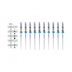 FlexMaster Taper kónický 02, 25mm sort. 020-045 6ks