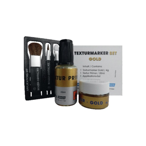 Texturmarker set Gold 170.0100
