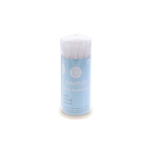 SIMPLEE Microbrush bílé x- fine 100 ks
