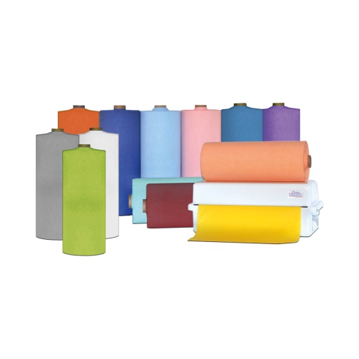 Appron podbradník 80ks modrý