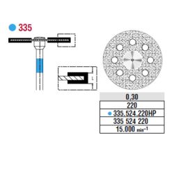 Flex diamantový disk děrovaný