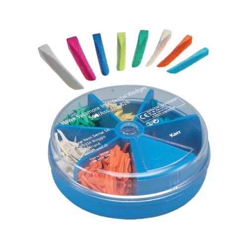 Hawe klínky v zásobníku sortiment 500 ks