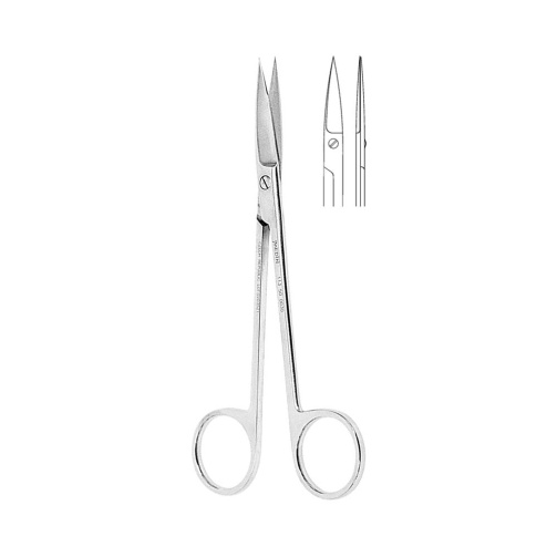 Nůžky na dáseň rovné hrotnaté; 14,5 cm