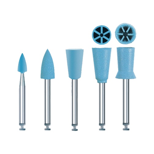 Edenta leštící nástroj Prophylaxe 1238RA kalíšek s lamelami 12ks (modrý)