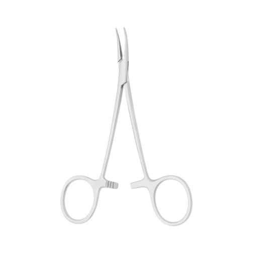 Mosquito-Halsted svorka na cévy zahnutá jemná; 12,0 cm