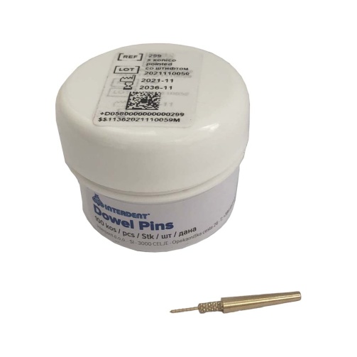 Vodící čepy střední s trnem 100ks