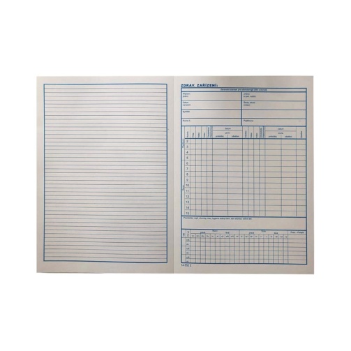 Zdrav.stomatologický záznam dětský 1ks 1145522