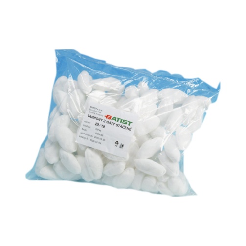 Tampony Linon nesterilní 20/19 100ks