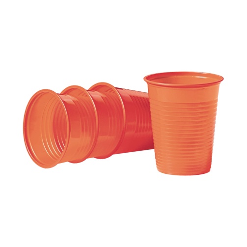 Poháriky Monoart 3000ks oranžové