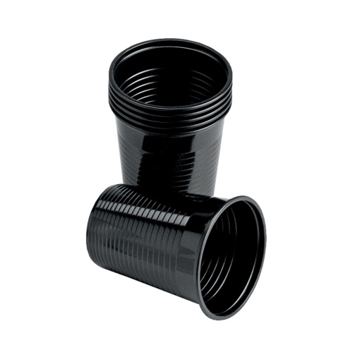 Poháriky Monoart 3000ks čierne