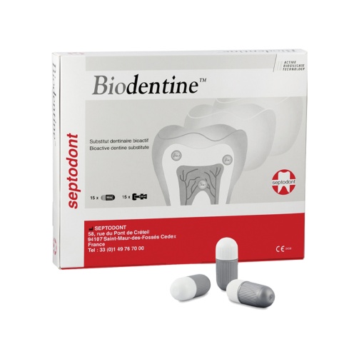 Biodentine  (15 kapslí prášek+15 lahviček tekutina)