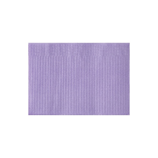 Podbradníky Monoart Towel-UP! fialové Lila 10x50ks