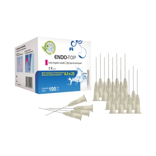 Endo-Top výplachové jehly 0,3x25 100ks