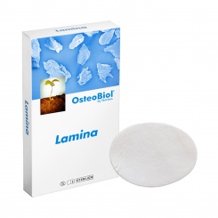 OsteoBiol Soft Cortical Lamina 1 Blister DRIED/FINE OVAL 25x35x0.5mm  (+-1 mm) porcine – prasečí
