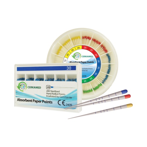 Papírové čepy kalibrované 25/.02 (200ks)