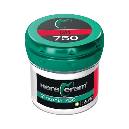 HeraCeram ZIRKONIA 750 DENTINE DA1, 20G