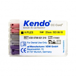 VDW Kendo - K-File ISO 10/21mm