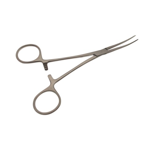 Pean-Delicate svorka na cévy zahnutá; 16,0 cm