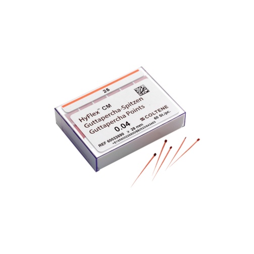 HyFlex CM Guttaperčové čepy .04 #25, 60 ks