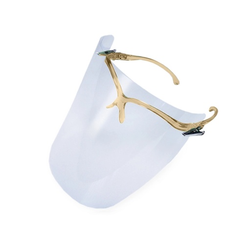 Ochranný štít Comfort Standard (1 obroučka béžová, 10 fólií)